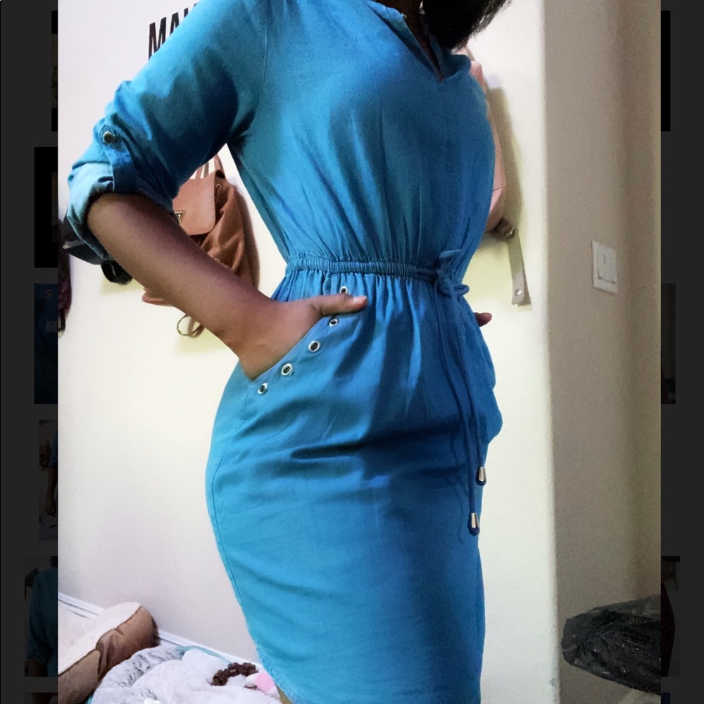 Blue jean dress